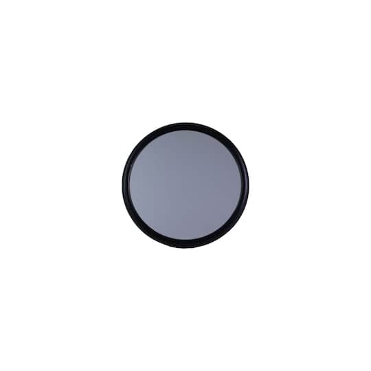Hello Honey® 7.5" Black Wooden Table Mirror with Stand